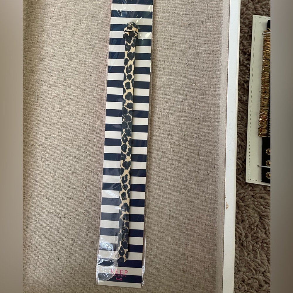 NEW IN PACKAGE Keep Collective (by Stella & Dot) leopard band
